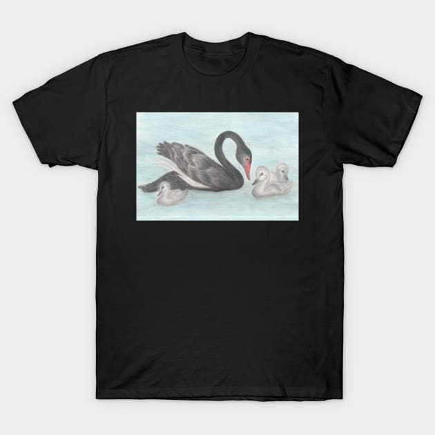 Black Swan T-Shirt by AussieLogic